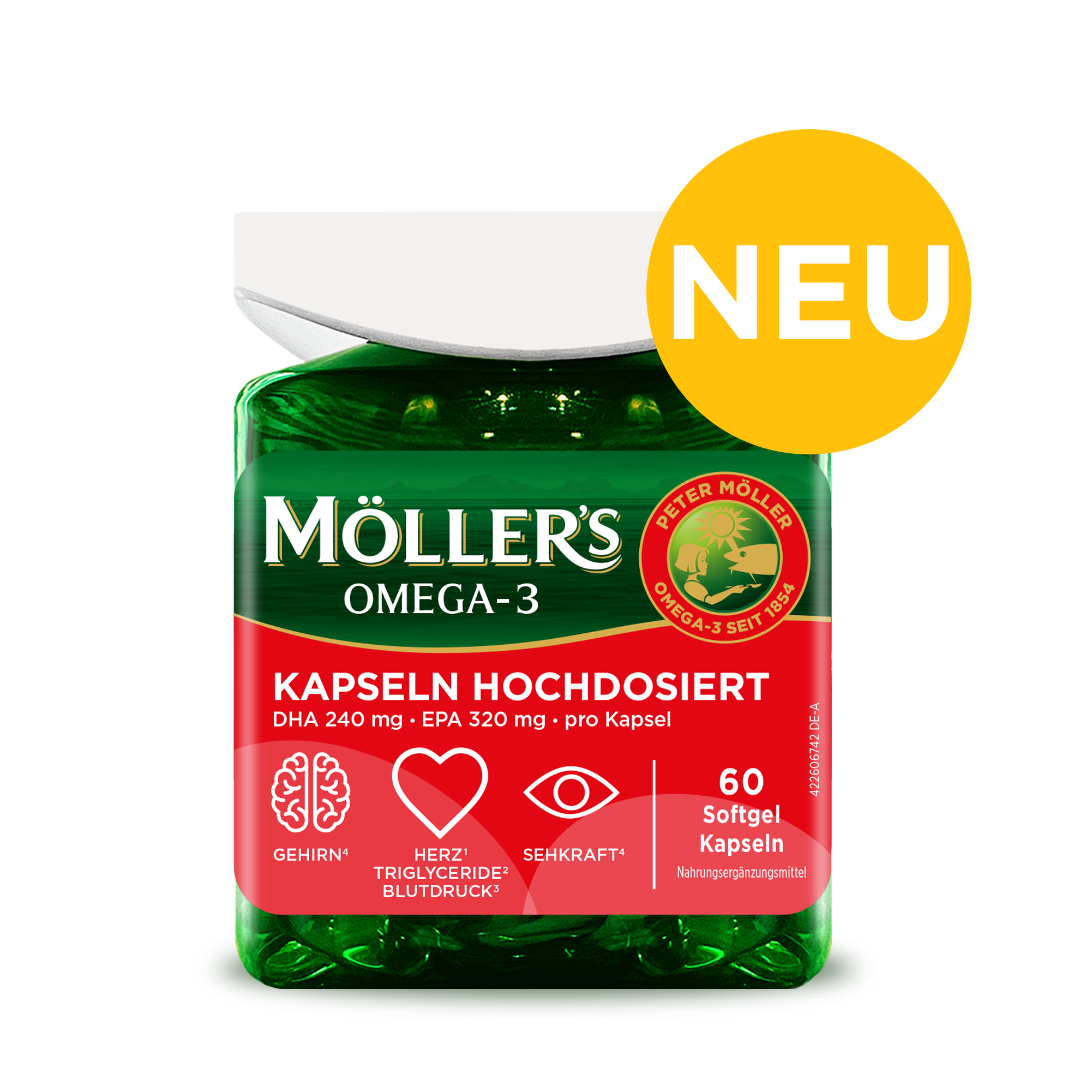 Kapseln mit NEU Störer